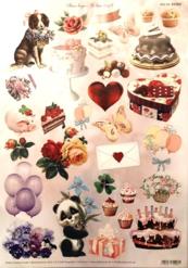 Arkusz 3D sztancowany 84208 Arkusz 3D sztancowany 84208