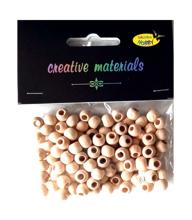 Koraliki drewniane 8mm 100 szt