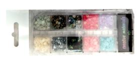 Półperełki 4 mm z mikrostrukturą w kolorach intensywnych. Pudełko z 12 przegródkami.Kod towaru : GH-PM1206 Półperełki 4 mm z mikrostrukturą w kolorach intensywnych. Pudełko z 12 przegródkami.Kod towaru : GH-PM1206