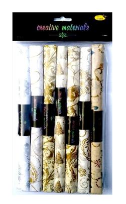 Zestaw 7 arkuszy bibułek satynowych formatu 25x37 cm Kod: GH-TIS01 Zestaw 7 arkuszy bibułek satynowych formatu 25x37 cm Kod: GH-TIS01