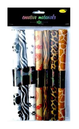 Zestaw 7 arkuszy bibułek satynowych formatu 25x37 cm Kod: GH-TIS04 Zestaw 7 arkuszy bibułek satynowych formatu 25x37 cm Kod: GH-TIS04