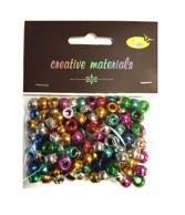 Koraliki 6mm 36g (ok.150 szt) miks kol metalicznych