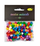 Koraliki 6mm 35g (ok.150szt) miks kol.intensywnych