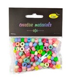 koraliki 6mm 35g (ok.150 szt) miks kol pastelowych