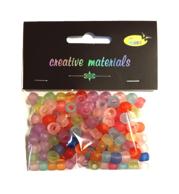 Koraliki 6mm 35g (ok.150 szt) miks kol zmrożonych