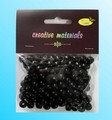 Koraliki drewniane ok.26g czarne