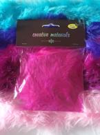 Girlanda z piór 2m, pink Girlanda z piór 2m, pink