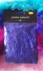 Girlanda z piór 2m, fiolet Girlanda z piór 2m, fiolet
