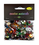 Kółka akrylowe 3-12mm mix kolorów 22g Kółka akrylowe 3-12mm mix kolorów 22g