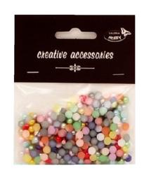 Półperełki 6 mm miks kolorów ok.350 szt. Kod towaru : GP1206