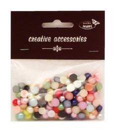 Zestaw półperełek - Półperełki 8 mm miks kolorów ok.200 szt. Zestaw półperełek - Kod towaru : GP1208