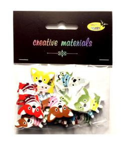 Guziki ozdobne PIESKI 25mm a 15 szt Guziki ozdobne PIESKI 25mm a 15 szt