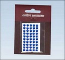 Stiker z kryształkami 5 mm a 50,kolor:c. niebieskie Stiker z kryształkami 5 mm a 50,kolor:c. niebieskie