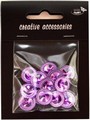 Kółka akrylowe ozdobne 14mm ,15 szt lila . Kod towaru: KM14-31 Kółka akrylowe ozdobne 14mm ,15 szt lila . Kod towaru: KM14-31