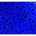 Karton holograficzny w gwiazdy 50x70 cm a 10 ark. Kolor : niebieski , Kod:KT-KH535