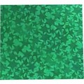 Karton holograficzny w gwiazdy 50x70 cm a 10 ark. Kolor : zielony , Kod:KT-KH554