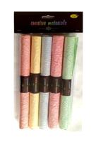 Karton czerpany gm 160 METALLIC CRINCKLE 25x35cm, 5 ark miks