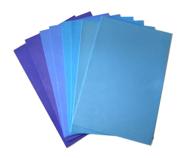 Pianka 20x30cm, 8 ark tonacja niebieska Pianka 20x30cm, 8 ark tonacja niebieska