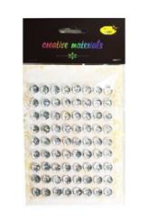 Stiker z kryształkami w kolorze srebrnym.Kod towaru :NT-KM00 Stiker z kryształkami w kolorze srebrnym.Kod towaru :NT-KM00