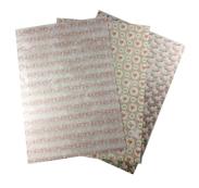 Karton 300g 24x34cm. RÓŻE 3 ark miks Karton 300g 24x34cm. RÓŻE 3 ark miks