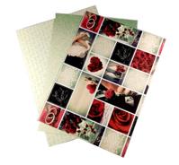 Karton 300g 24x34cm motywy ślubne 3 ark miks Karton 300g 24x34cm motywy ślubne 3 ark miks