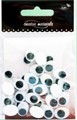 Oczy samoprzyl. owalne 10x12mm   , Opakowanie 30 szt.  , Kod towaru: OC-SP1012