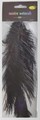 Pióro strusie 23-25 cm -czarne Pióro strusie 23-25 cm -czarne