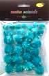 Pompony glitter niebieskie 30 szt.  15-25 mm  Kod: POM-G3333