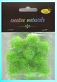 Pompon -glitter- - kolor jasnozielony , średnica 25 mm , Kod : POM25-G51 Pompon -glitter- - kolor jasnozielony , średnica 25 mm , Kod : POM25-G51
