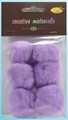 Pompony akrylowe , Kolor : fiołkowy , średn. 40 mm , Kod: POM40-28 Pompony akrylowe , Kolor : fiołkowy , średn. 40 mm , Kod: POM40-28
