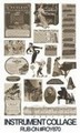 Kalkomania : Instrument Collage Kod : ROY870 