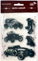 Stemple przezroczyste „Vintage” wzór : Stare samochody Kod towaru: SK-11202 Stemple przezroczyste „Vintage” wzór : Stare samochody Kod towaru: SK-11202
