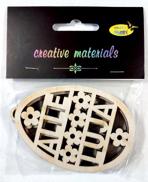 Ozdobne zawieszki, pisanki 3 szt. , motyw : ALLELUJA Kod : SKL-60 Ozdobne zawieszki, pisanki 3 szt. , motyw : ALLELUJA Kod : SKL-60