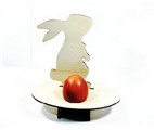 Podstawka pod jedno jajko, do ozdabiania : Królik Kod : SKL-Z105