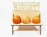 Podstawka pod 6 jajek, do ozdabiania : Wesołych Świąt . Kod : SKL-Z601 Podstawka pod 6 jajek, do ozdabiania : Wesołych Świąt . Kod : SKL-Z601