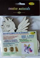 Zestaw elementów do zdobienia JEDNOROŻEC 5 (11x11,5cm) 2 szt Zestaw elementów do zdobienia JEDNOROŻEC 5 (11x11,5cm) 2 szt