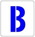 Szablon 7,5x8cm Litera : B (wielkie) Kod: ST-LT1W-B Szablon 7,5x8cm Litera : B (wielkie) Kod: ST-LT1W-B