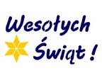 Szablon zmywalny 12x15cm Wesolych Świąt