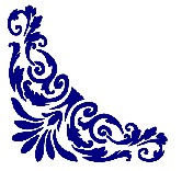 Szablon narożny  12X15cm wz. ST-NR67