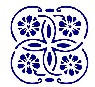 Szablon ornament. 20X30cm wz. ST-ORN120B