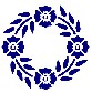 Szablon ornament. 20X30cm wz. ST-ORN129B