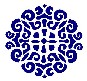 Szablon ornament. 20X30cm wz. ST-ORN138B