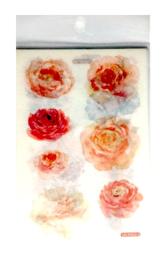 Naklejki WASHI retro 10x15cm ,6 wzorów miks T12 Naklejki WASHI retro 10x15cm ,6 wzorów miks T12