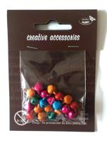 Dzwonki 8mm 20 szt kolor miks Dzwonki 8mm 20 szt kolor miks