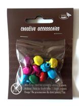 Dzwonki 14mm , 10szt kolor miks Dzwonki 14mm , 10szt kolor miks
