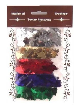 Zestaw elementów z folii Alu - choinki . Kod towaru : TL-EAL-ZESTAW7 