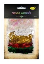 Zestaw elementów z folii Alu 30g ŚLUB 5 kol Zestaw elementów z folii Alu 30g ŚLUB 5 kol