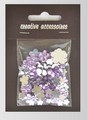 Kamyczki ozdobne kwiatki mix- liliowe . Kod : TL-KAM-K28