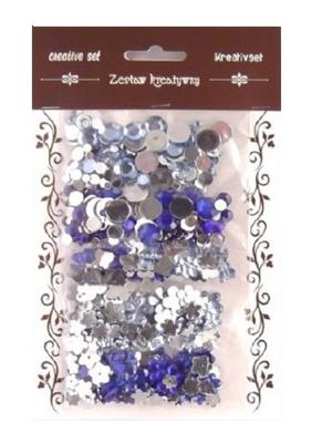 Zestaw 30g kamyczków kolistych i kwiatowych - miks wielkości -odcienie błękitu. Kod towaru : TL-KAM-ZESTAW4 Zestaw 30g kamyczków kolistych i kwiatowych - miks wielkości -odcienie błękitu. Kod towaru : TL-KAM-ZESTAW4