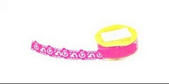 Taśmy ażurowe samoprzylepne PCW , Wzór nr 2. Kolor: pink. Kod : TL-LACE223 Taśmy ażurowe samoprzylepne PCW , Wzór nr 2. Kolor: pink. Kod : TL-LACE223